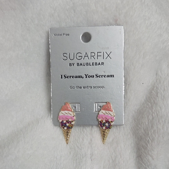 Baublebar Ice Cream Cone Earrings - Picture 1 of 3